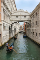 Fototapeta na wymiar Bridges in Venice Italy