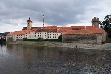 Strakonice Castle - Strakonice is a town in the South Bohemian Region of the Czech Republic. A moated castle on the Otava River was built at the beginning of the 13th century.
