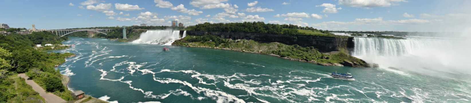 Niagara Falls panoramic view