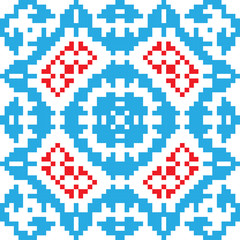 Ethnic ornament, seamless pattern. Vector illustration