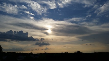 Coucher de soleil