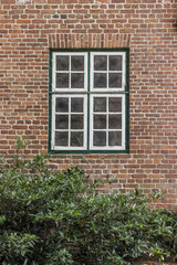 Fototapeta na wymiar old window / Wooden windows of a country house