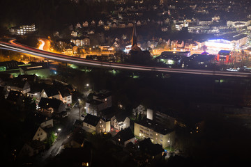 Obraz premium Siegen night