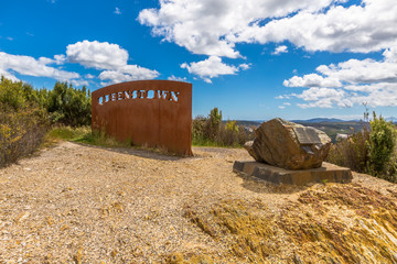 Queenstown Tasmania Lookout