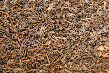 dry tea natural closeup background