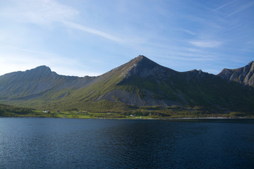 Gryllefjord, Senja, Norwegen