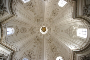 Fototapety  Baroque ceiling, Rome, Italy
