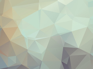 Retro Color Background Triangular Shape