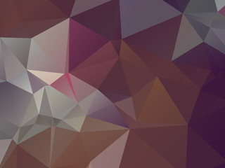 Retro Color Background Triangular Shape