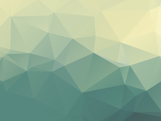 Retro Color Background Triangular Shape