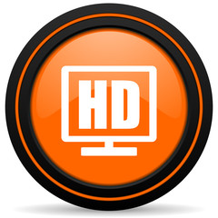 hd display orange icon