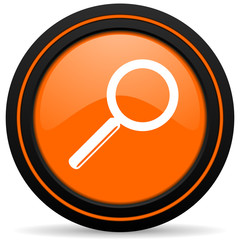 search orange icon