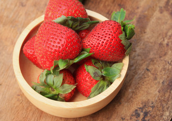Strawberry fresh fruit