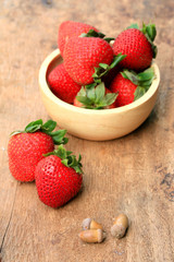 Strawberry fresh fruit