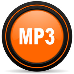 mp3 orange icon