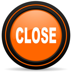 close orange icon