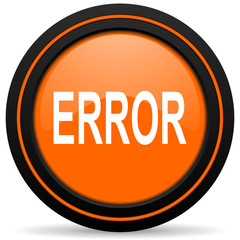 error orange icon