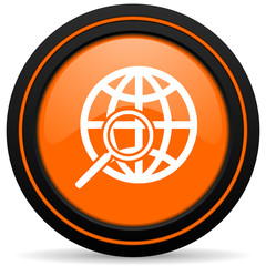 search orange icon