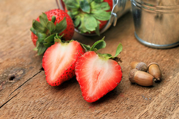 Strawberry fresh fruit