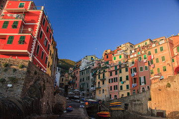 Il parco dell 5 terre, la bellissima Riomaggiore