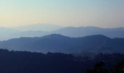 Obraz premium Layers of mountain