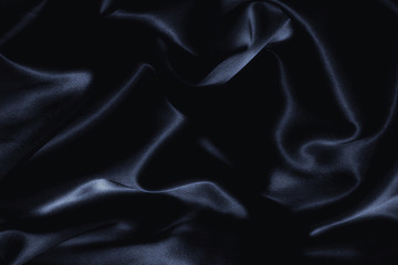 exture of  black silk