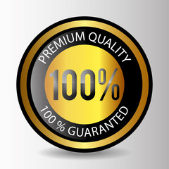 Premium quality label design.