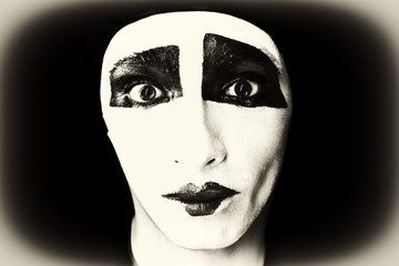 Portrait of the mime