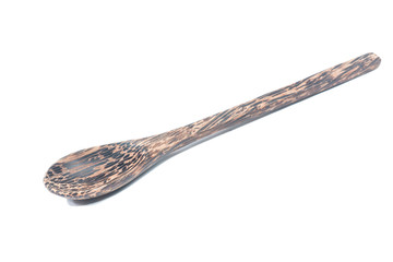 wooden Spoon isolate on white background
