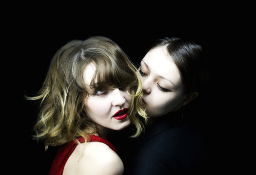  two enamoured women