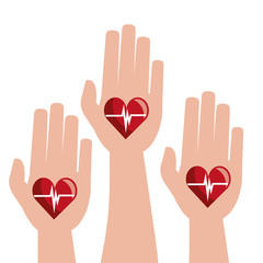 Blood donation design.