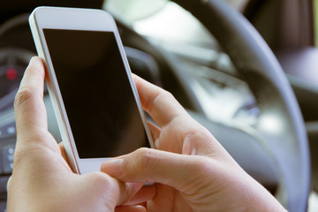 phone call in the car.