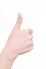 Female Hand, Thumb up