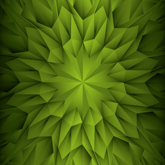 Green background design.