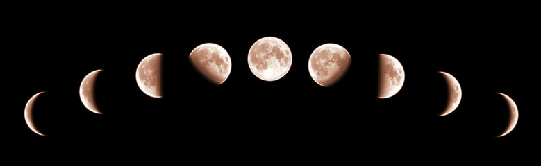 Obraz premium Total Lunar Eclipse