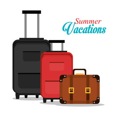 Summer vacations design.