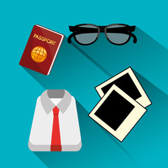 Summer vacations design.