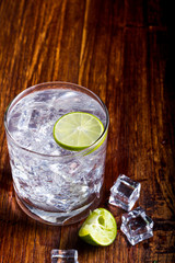 Classic margarita cocktail