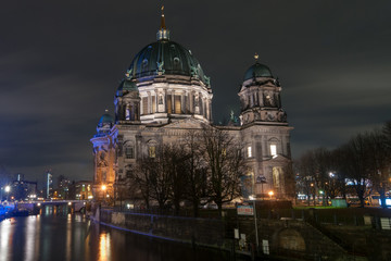 Berlin Cathedral at Night