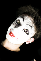 Portrait of the mime