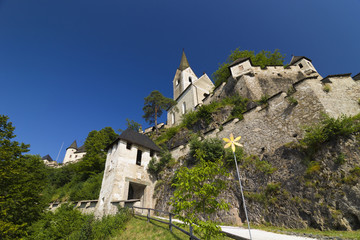 Fototapeta na wymiar Austria - Hochosterwitz castle church