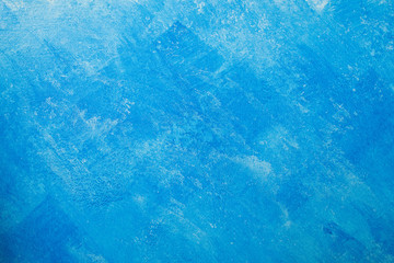 Bare plaster wall background,Blue wallpaper