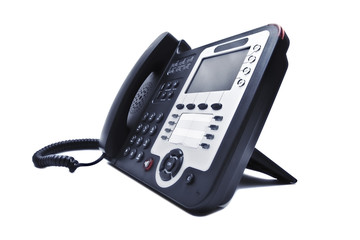 Fototapeta premium black phone closeup