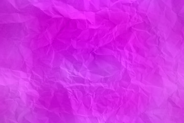 pink crumpled paper
