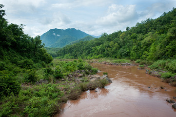 flash flood in north thailand