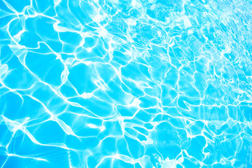 Blue pool water background
