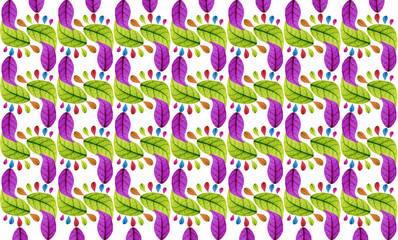 Leaf pattern background