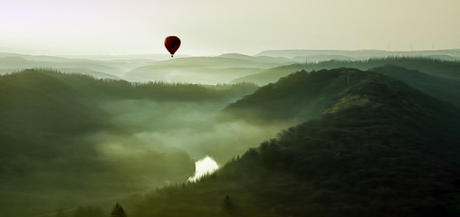 Sonnenaufgang Saarschleife