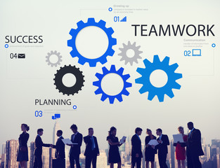 Teamwork Team Collaboration Connection Togetherness Unity Concep