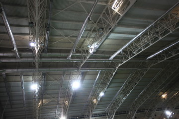  perspective view of ceiling Of indoor sport court